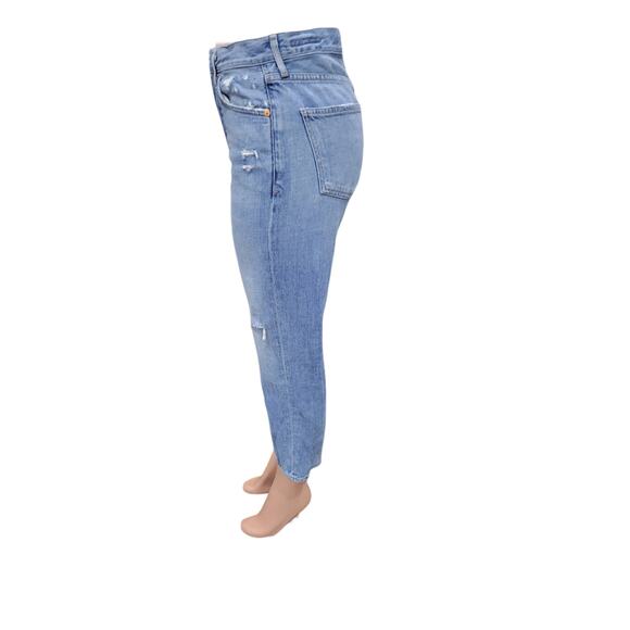 Citizens of Humanity McKenzie Jeans Womens 27 Blue Curved Straight Premium Denim - Picture 3 of 16